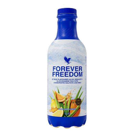 Forever Freedom – нова формула за стави и подвижност Forever Freedom напитка с алое вера, глюкозамин, хондроитин и МСМ – нов цитрусов вкус